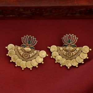 Advaita Lotus Kashi Earring
