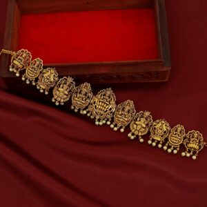 Veda Lakshmi Pearl Hip Chain