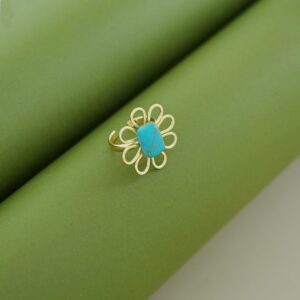 Lee Golden Flower Ring