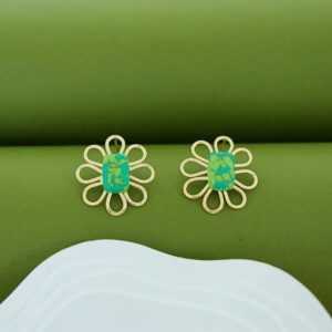 Lee Golden Flower Earring