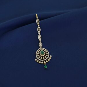 Shanaya AD Stone Drop Tikka