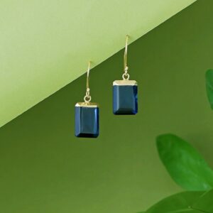 Shrutika Golden Rectangle Glossy Drop