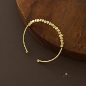 Golden Mini Cubes Bangle