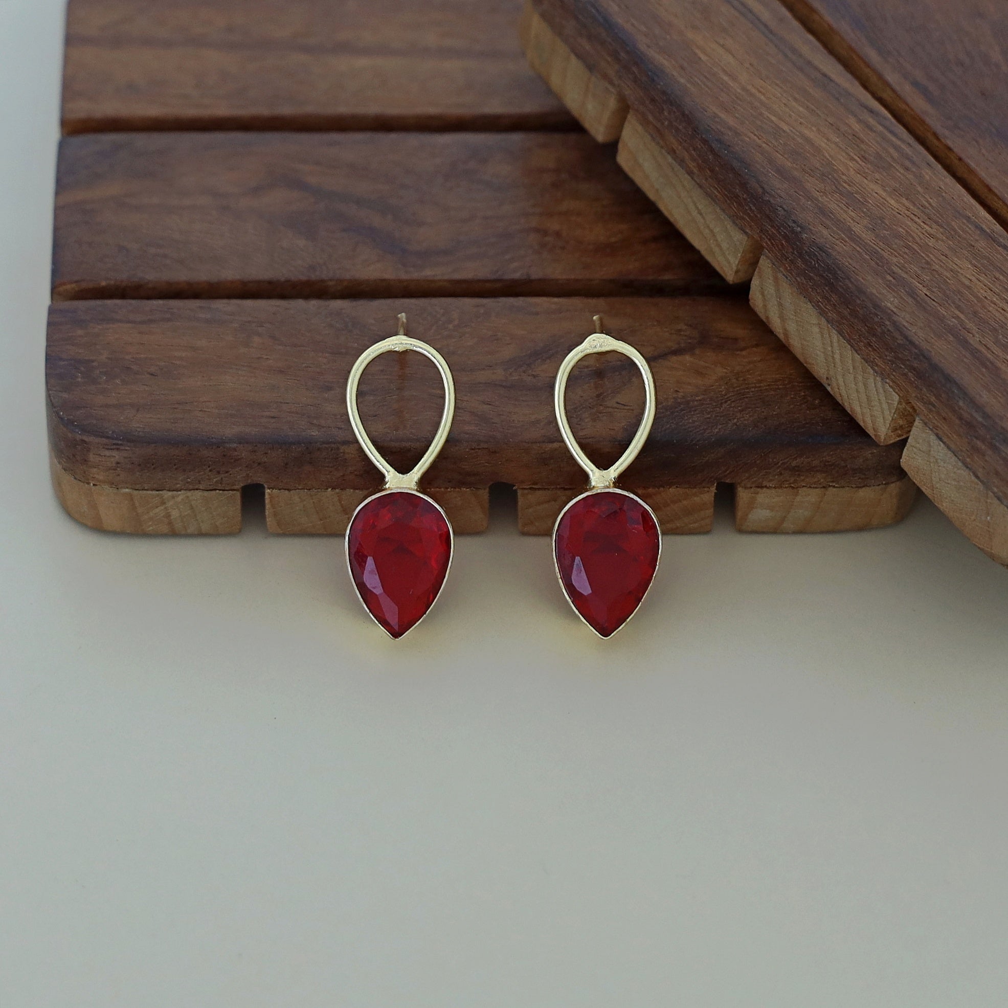 Glossy Adorn Earring (Colour Option) - Image 5