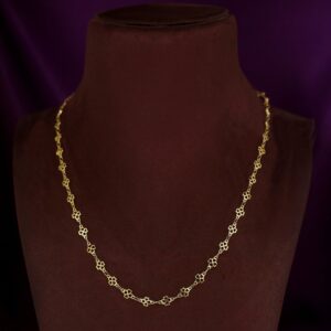 Priya Golden Flower Neckpiece