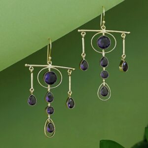 Tithi Triple Stick Glossy Hanging Drop