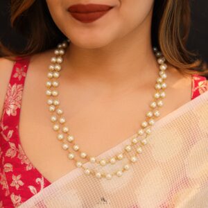 Nyla Two Layer Pearl Neckpiece