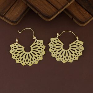 Reese Golden Hoop Earring