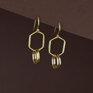 Golden Hexagon Dual Octagon Drop