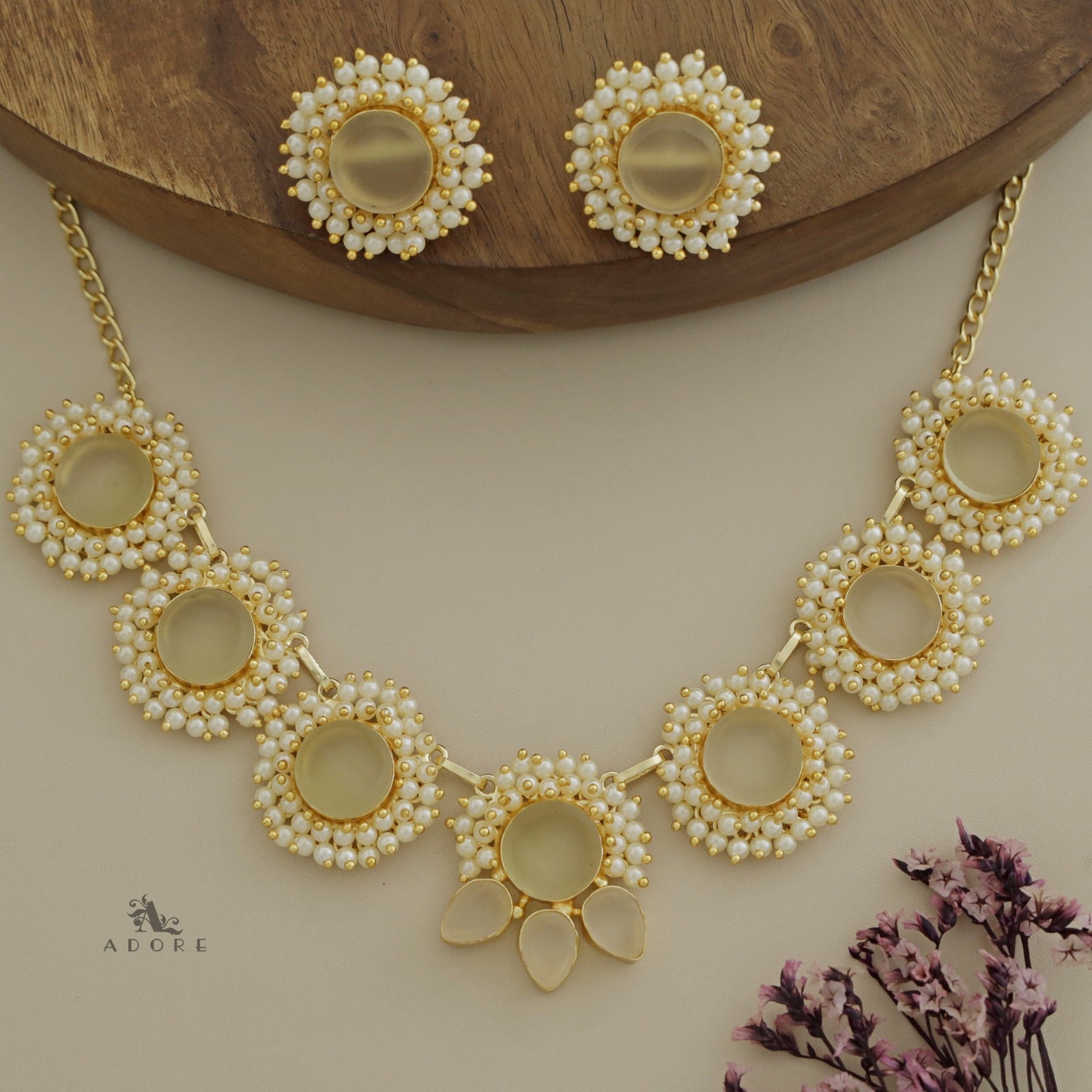 Centric Full Pearl Neckpiece - Image 38