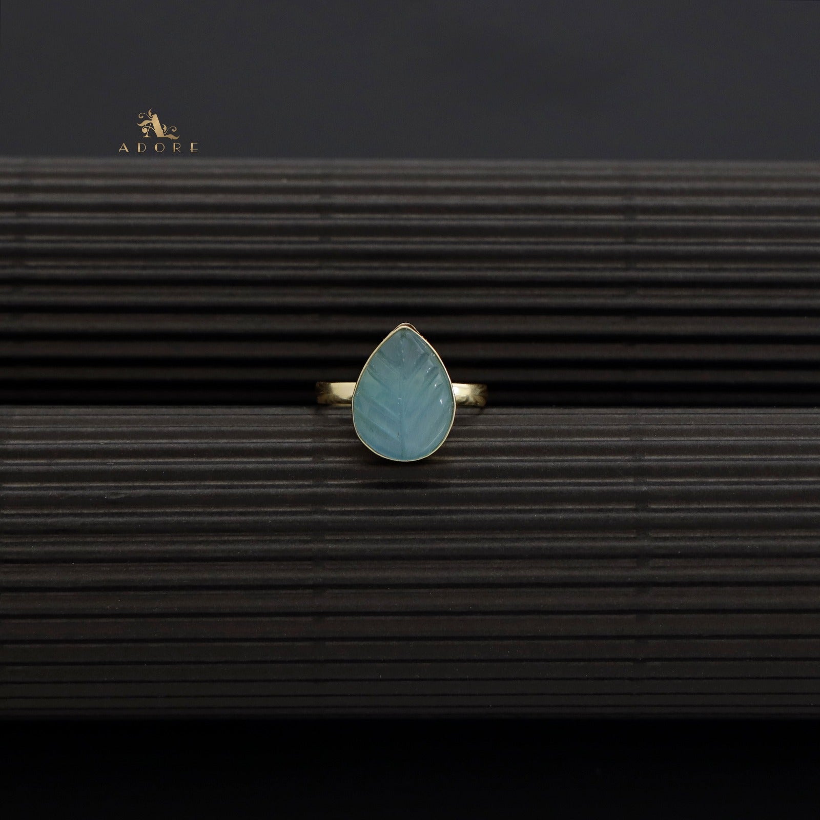 Carved Stone Rings - Image 5