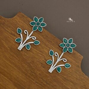 Melvirra Flower Glossy Earring