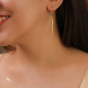 Marline Golden Sticky Glossy Round Drop