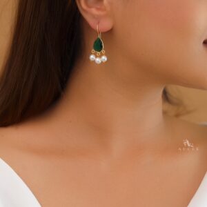 Glossy Rain Drop Tri Pearl Drop