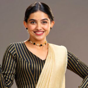 Hani Glossy Round Tetra Pearl Choker