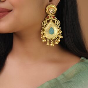 Tamanna Drop Ghunguroo Kashmiri Earring