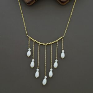Missiya Golden Pearl Neckpiece