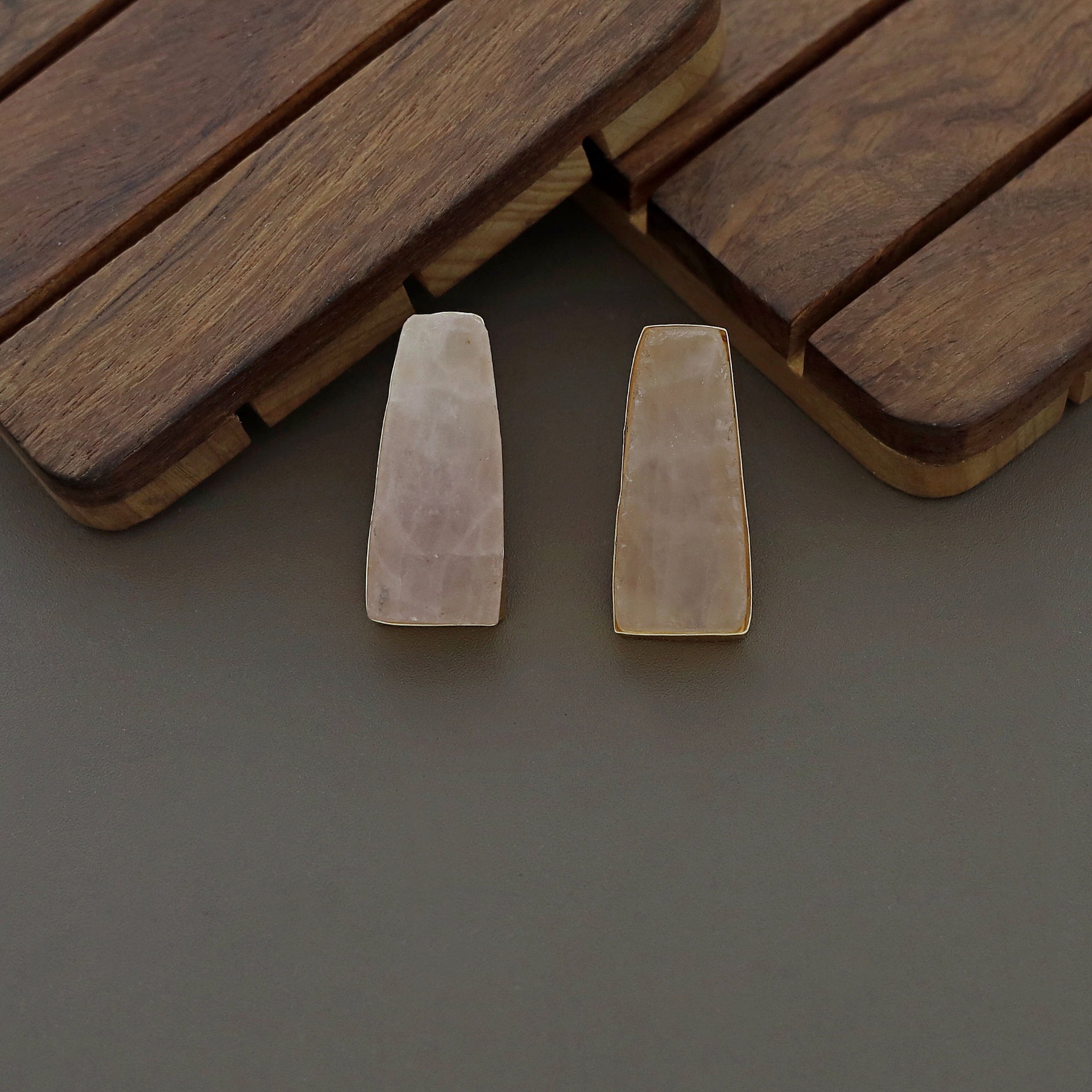 Seraphina 6 Raw Stone Neckpiece With Earring - Image 12