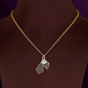 Mehara Dual Pendant Baroque Neckpiece