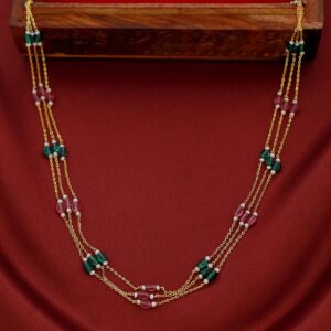 Tenile 3 Layer Beaded Neckpiece