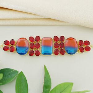 Aquilegia Glossy Stone Choker