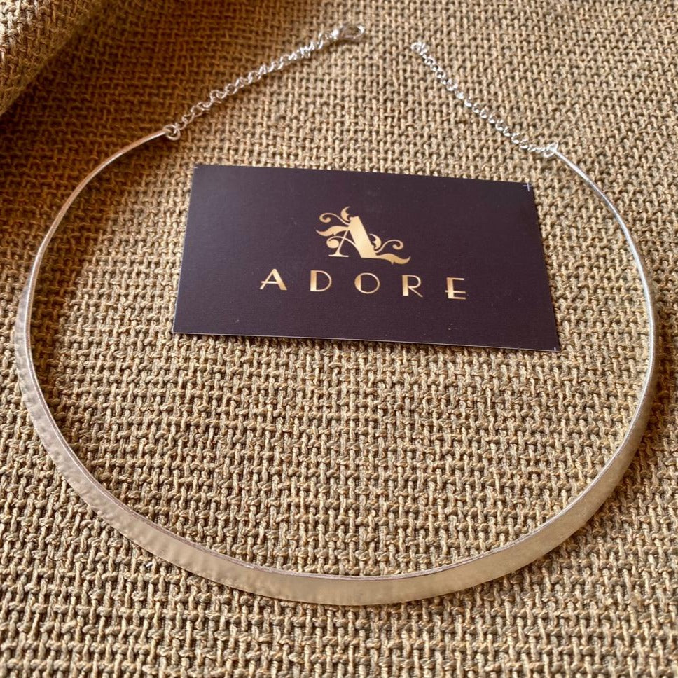 Contemporary Neck Cuffs (Silver) - Image 5