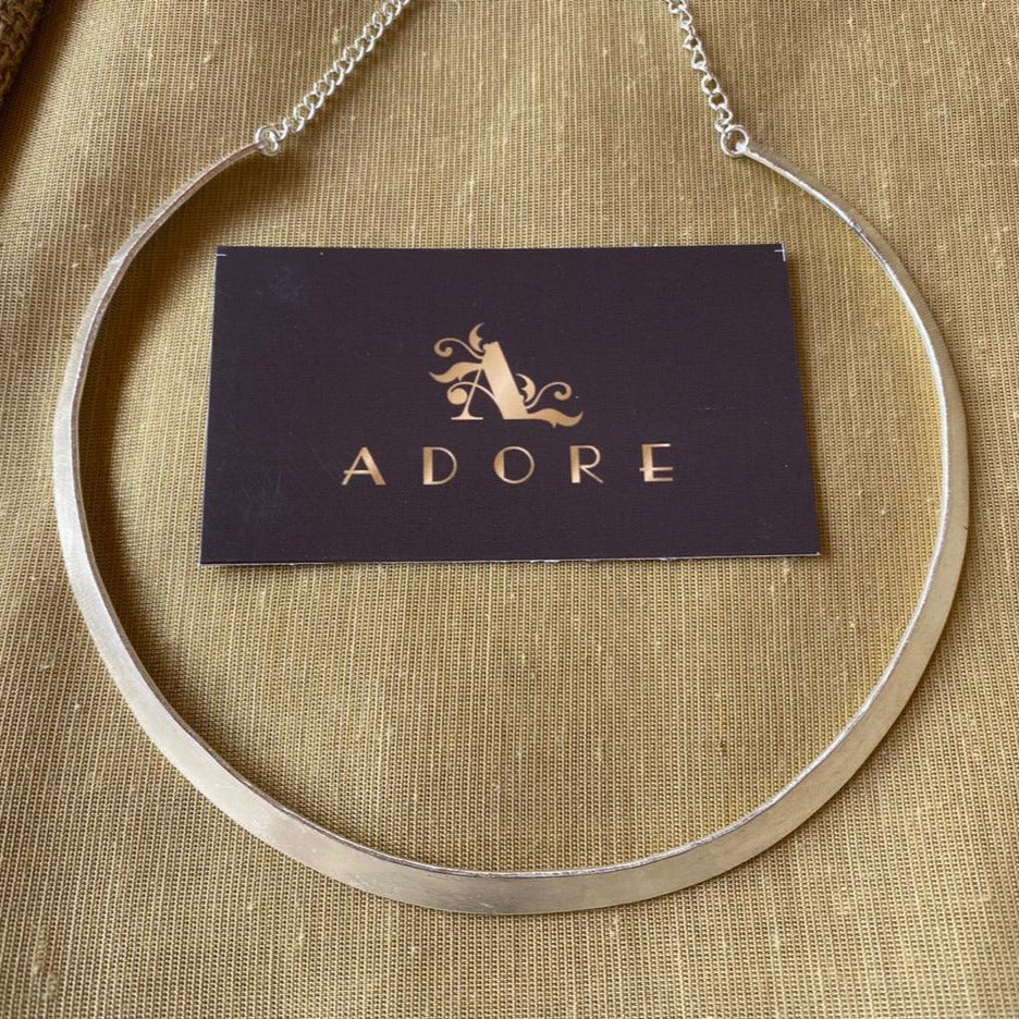 Contemporary Neck Cuffs (Silver) - Image 4