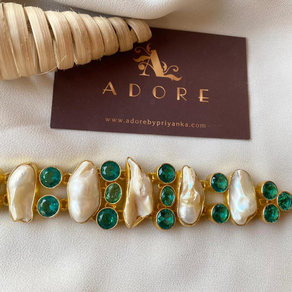 Baroque Pearl Skydive Choker - Image 13