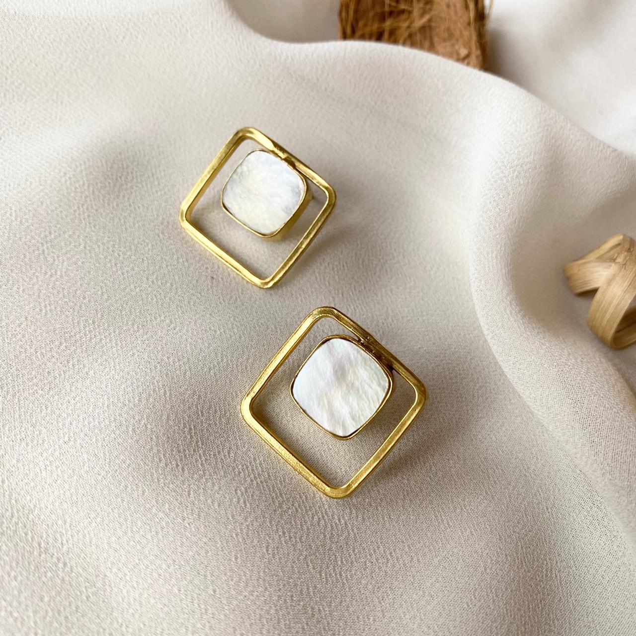 Athena MOP Earrings - Image 4