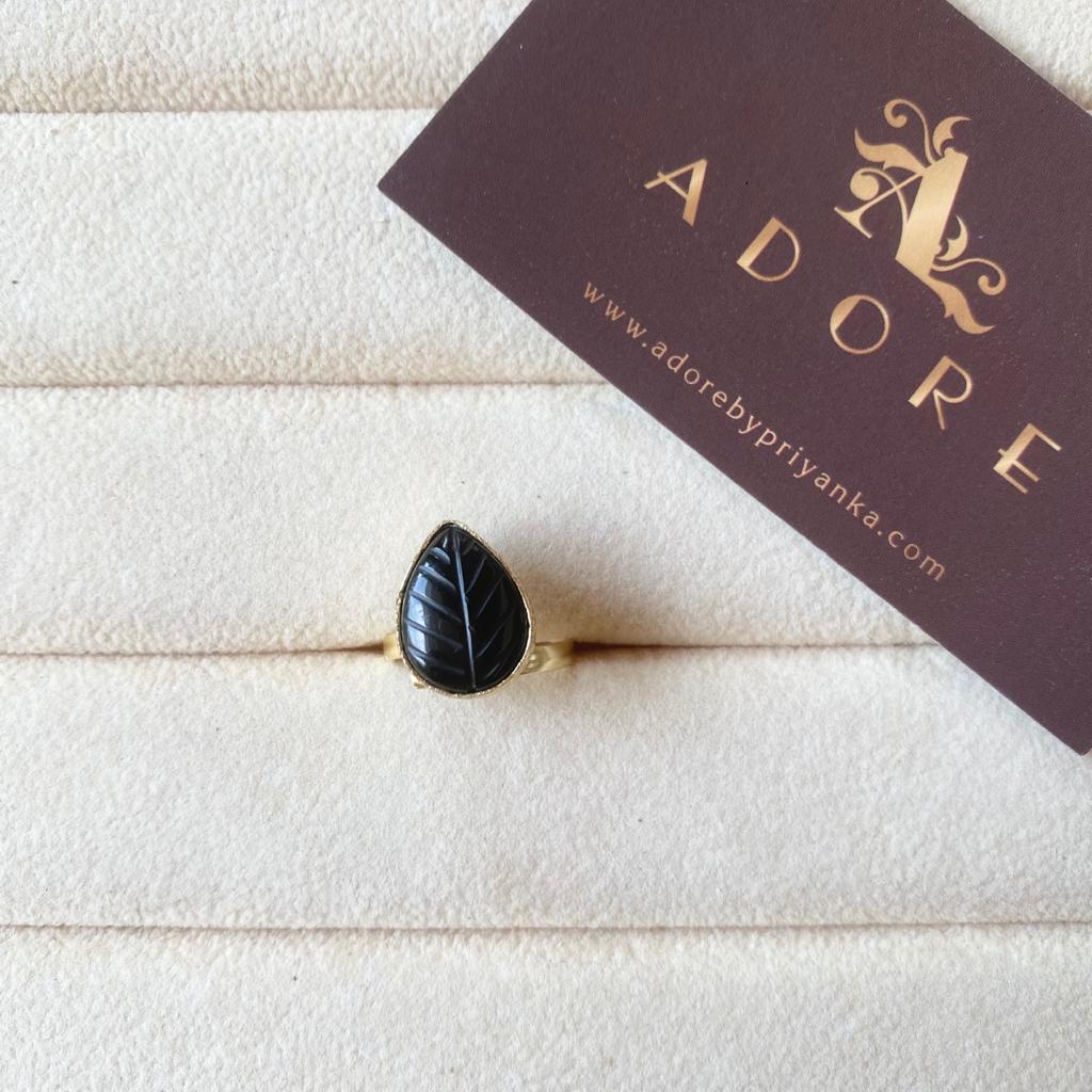 Carved Stone Rings - Image 8