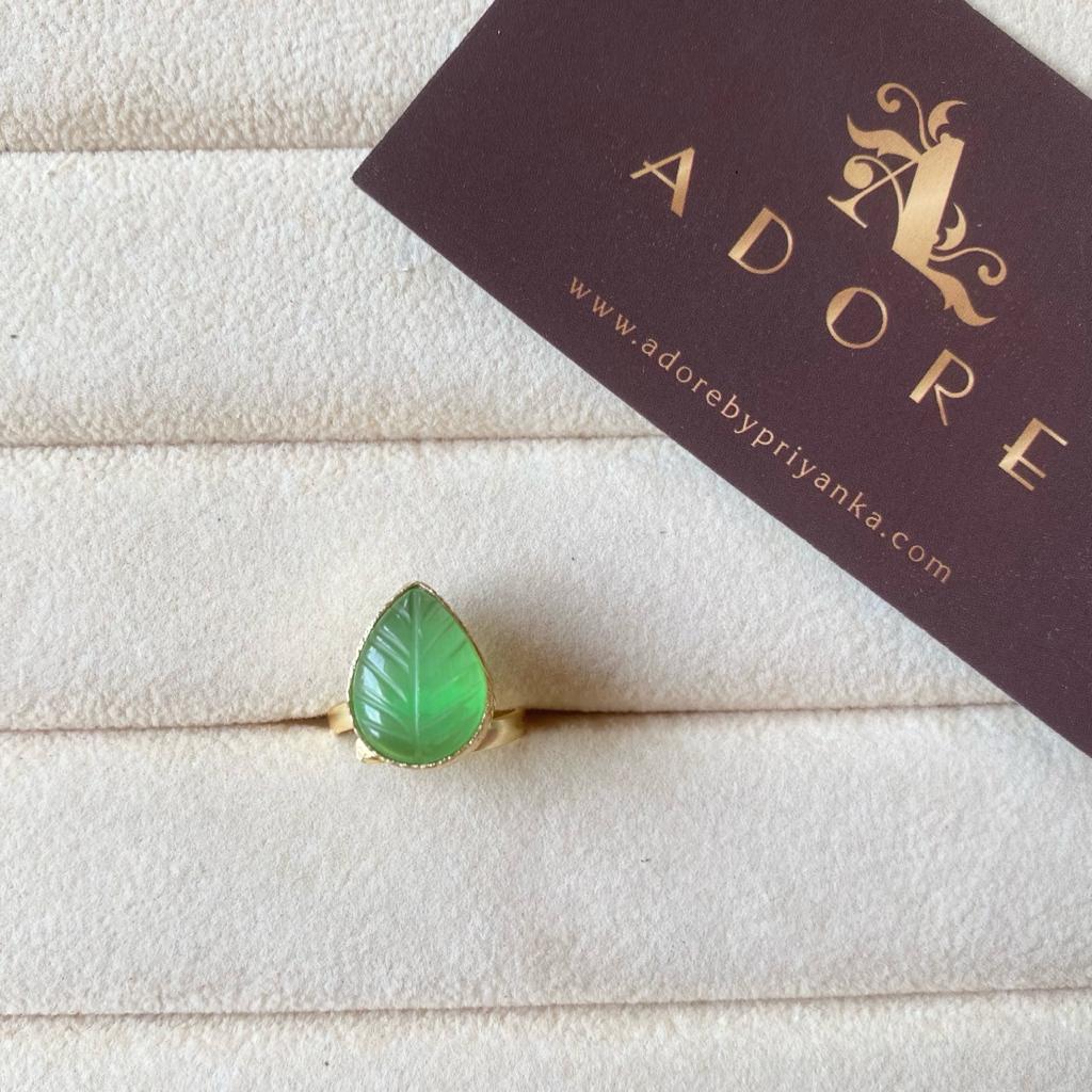 Carved Stone Rings - Image 7