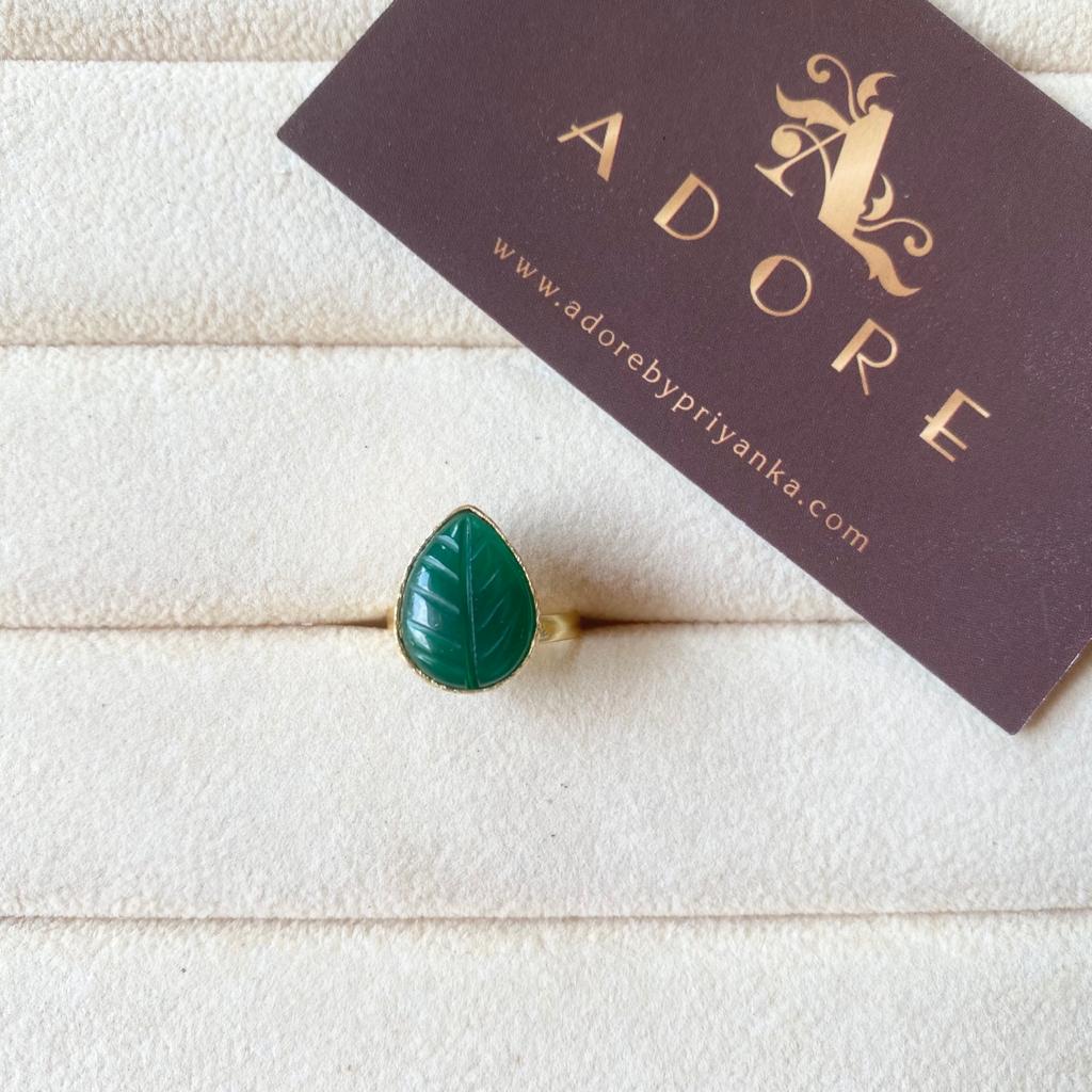 Carved Stone Rings - Image 14