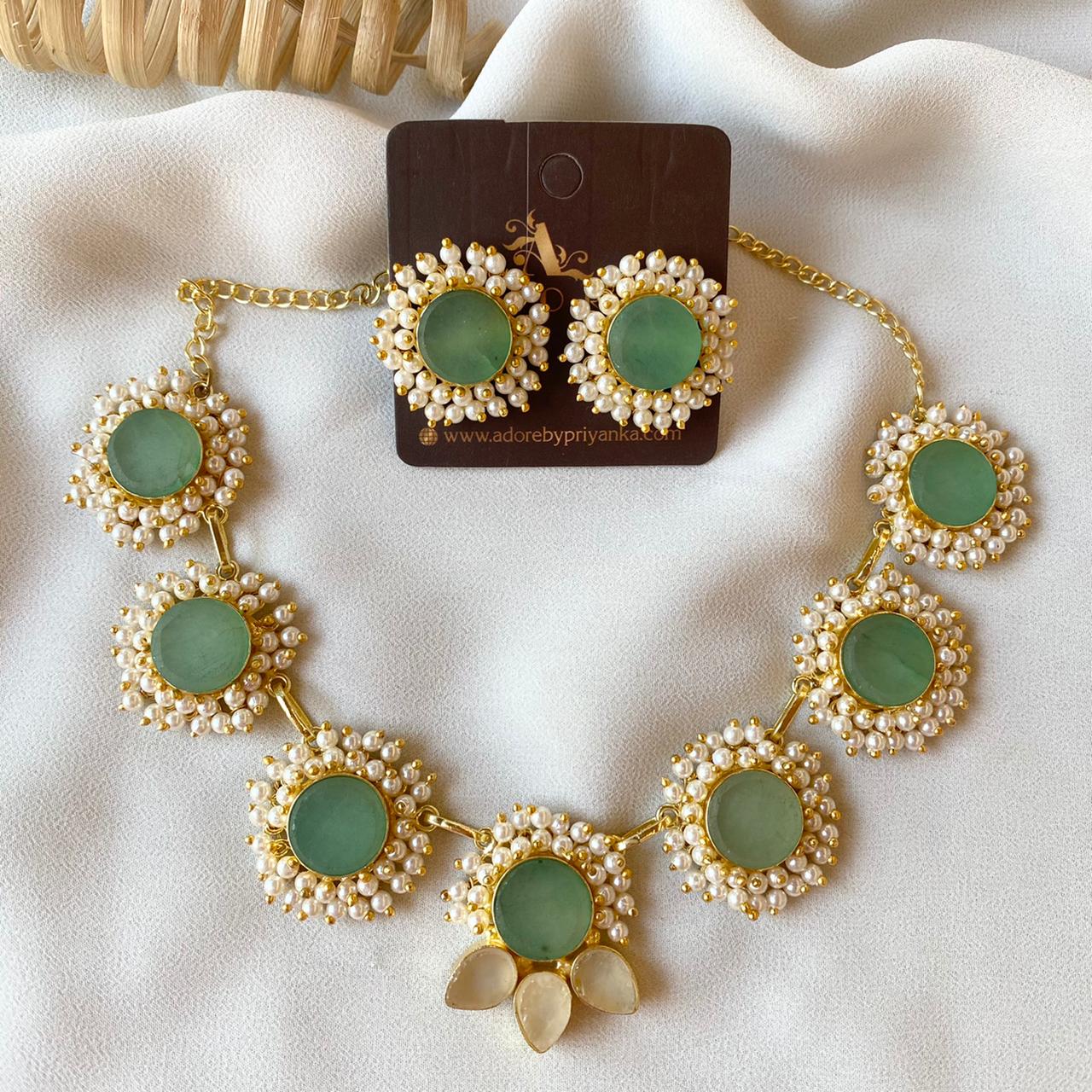 Centric Full Pearl Neckpiece - Image 4