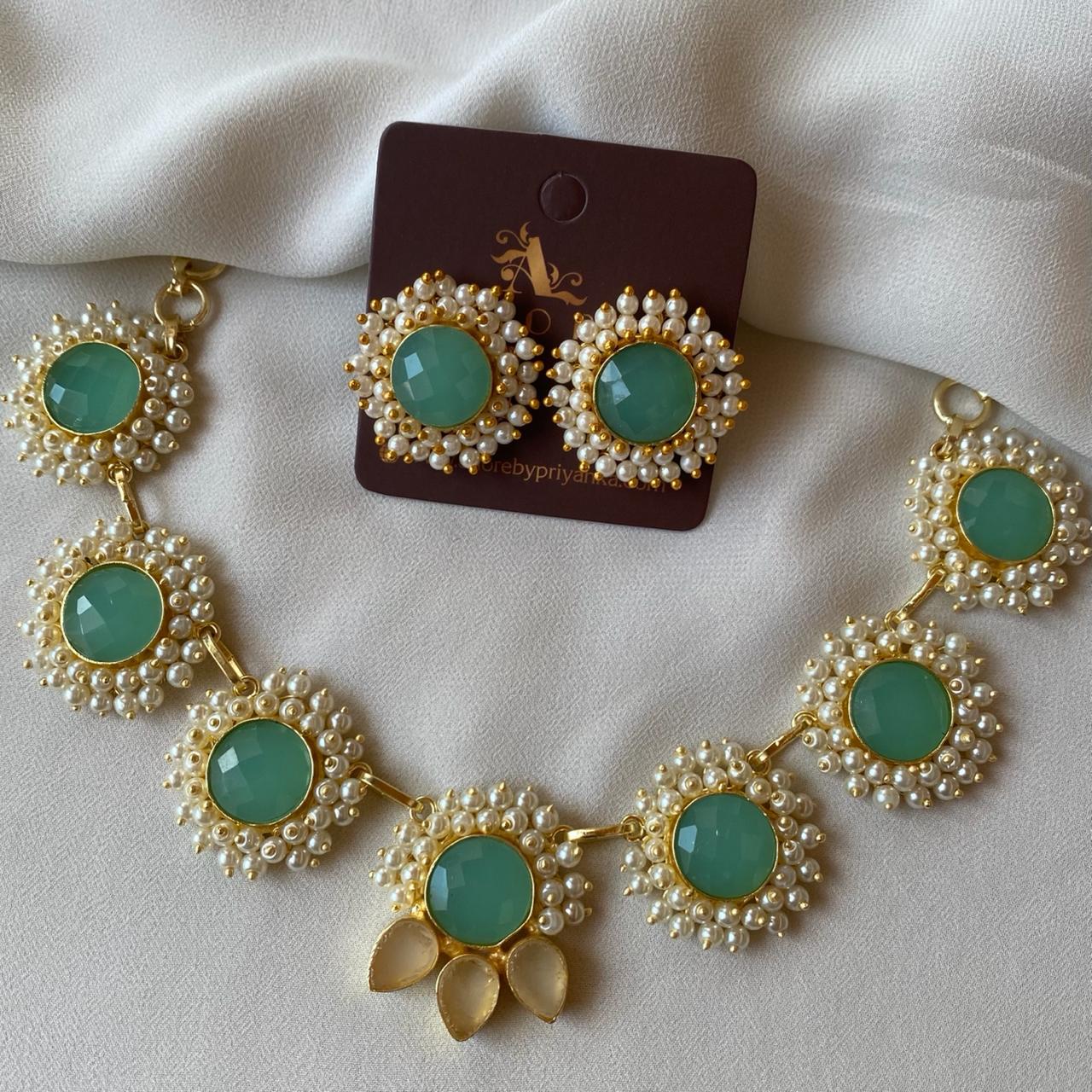 Centric Full Pearl Neckpiece - Image 6