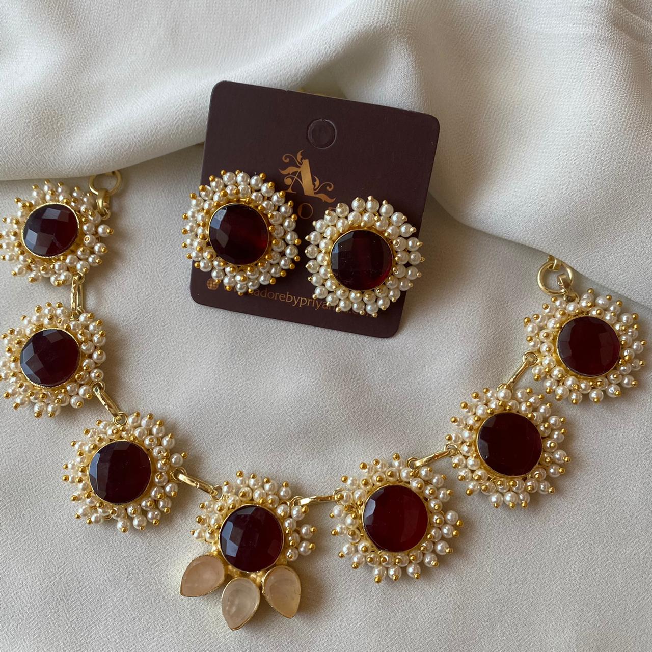 Centric Full Pearl Neckpiece - Image 7