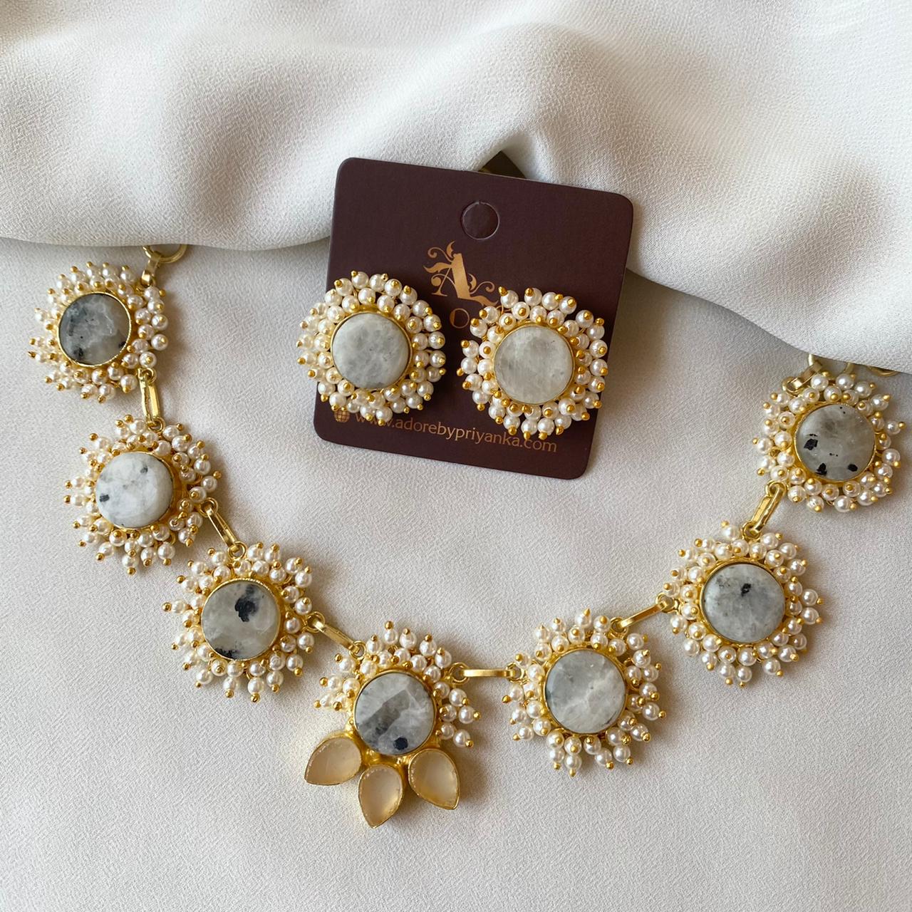 Centric Full Pearl Neckpiece - Image 9