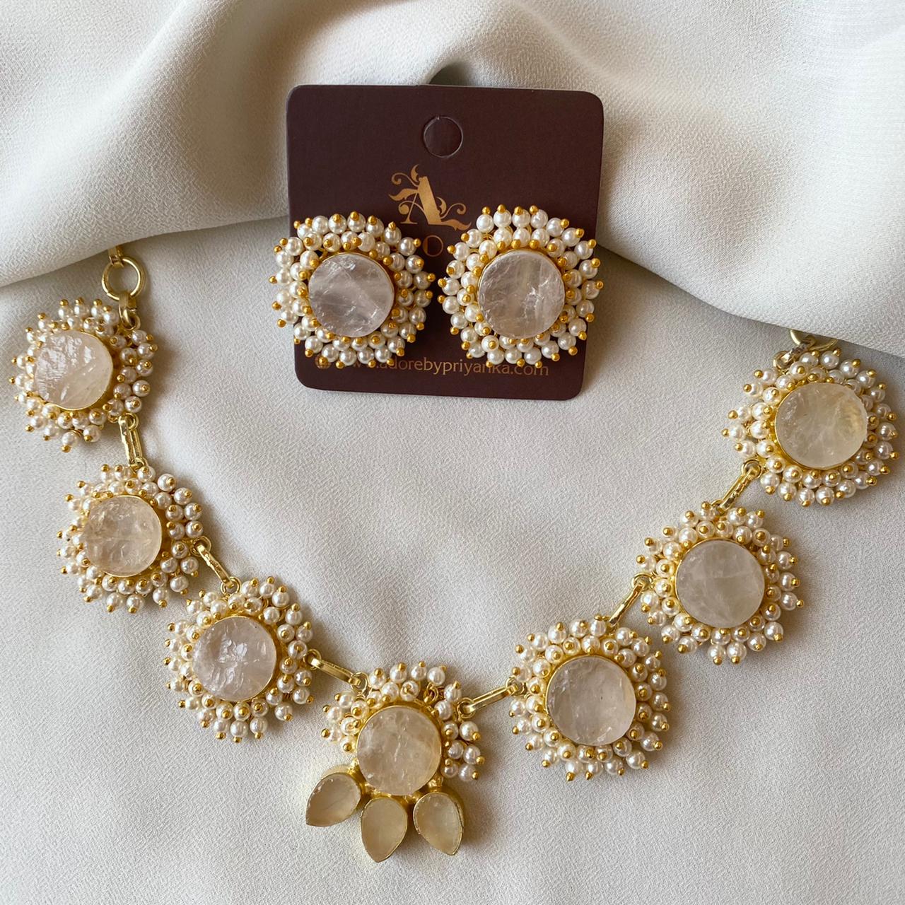 Centric Full Pearl Neckpiece - Image 11