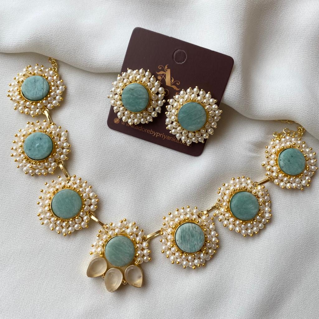 Centric Full Pearl Neckpiece - Image 13