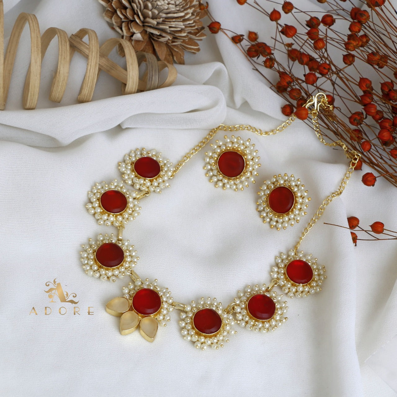 Centric Full Pearl Neckpiece - Image 21