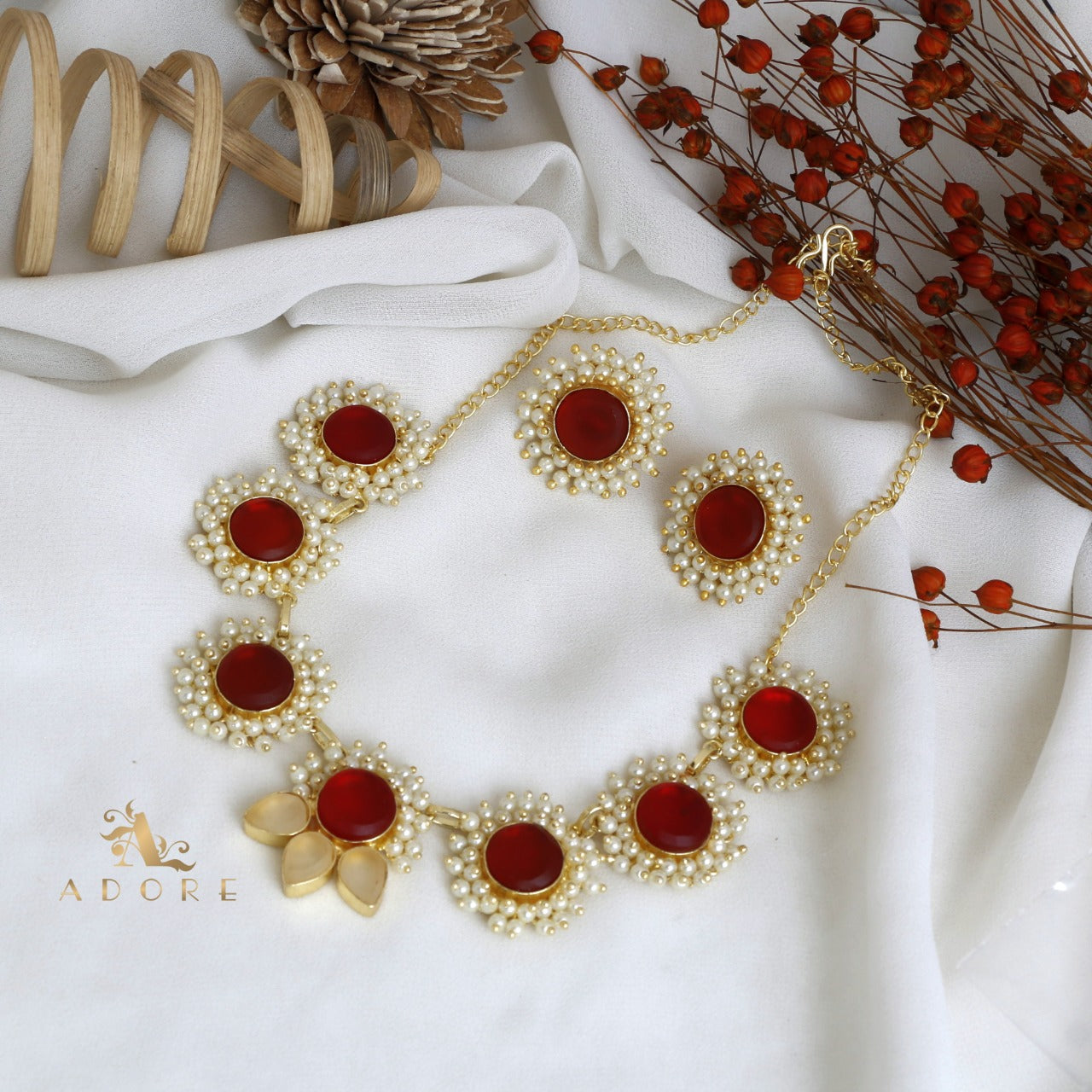 Centric Full Pearl Neckpiece - Image 20