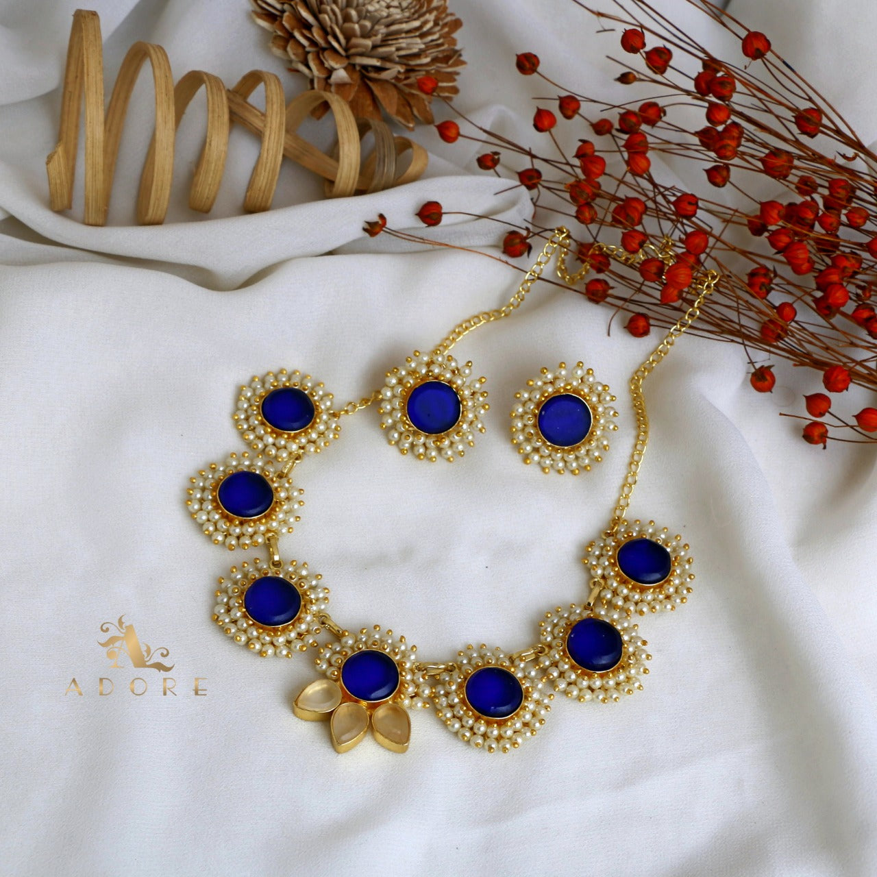 Centric Full Pearl Neckpiece - Image 17