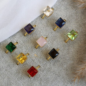 Glossy Squayariya Rings