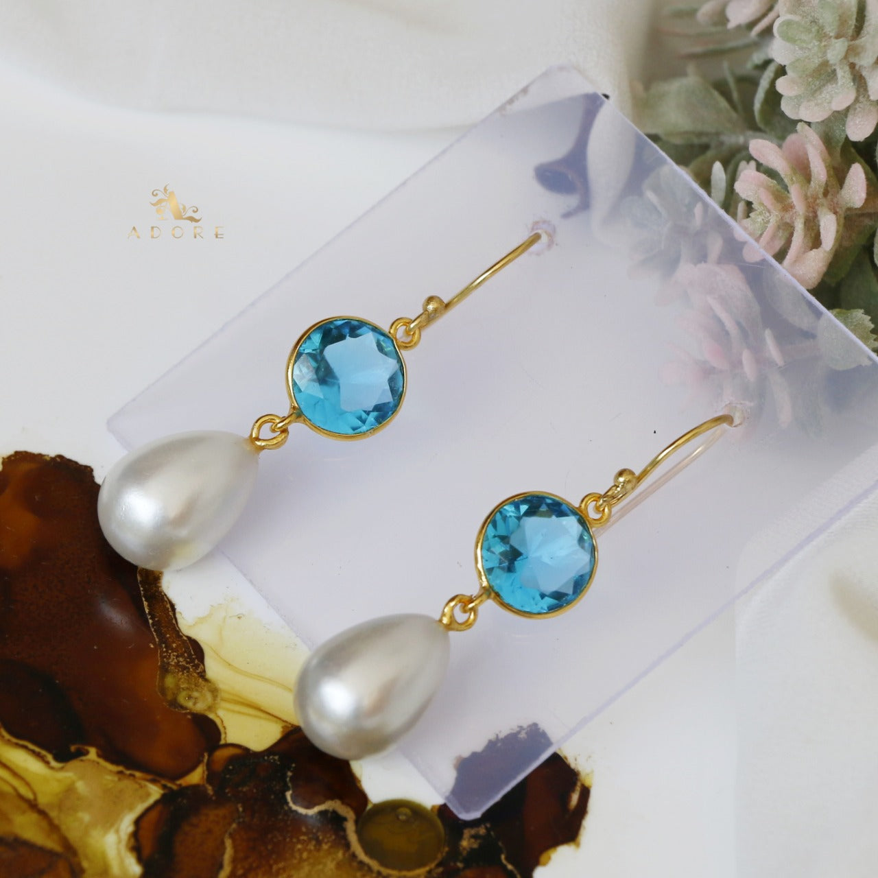 Rakhee Pearl Drop Earring - Image 4