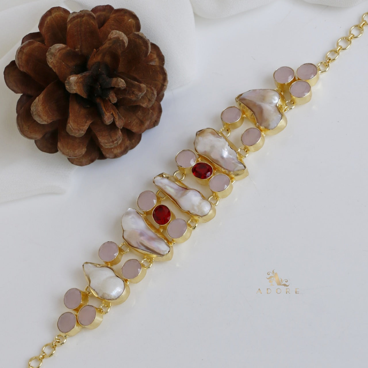 Baroque Pearl Skydive Choker - Image 9