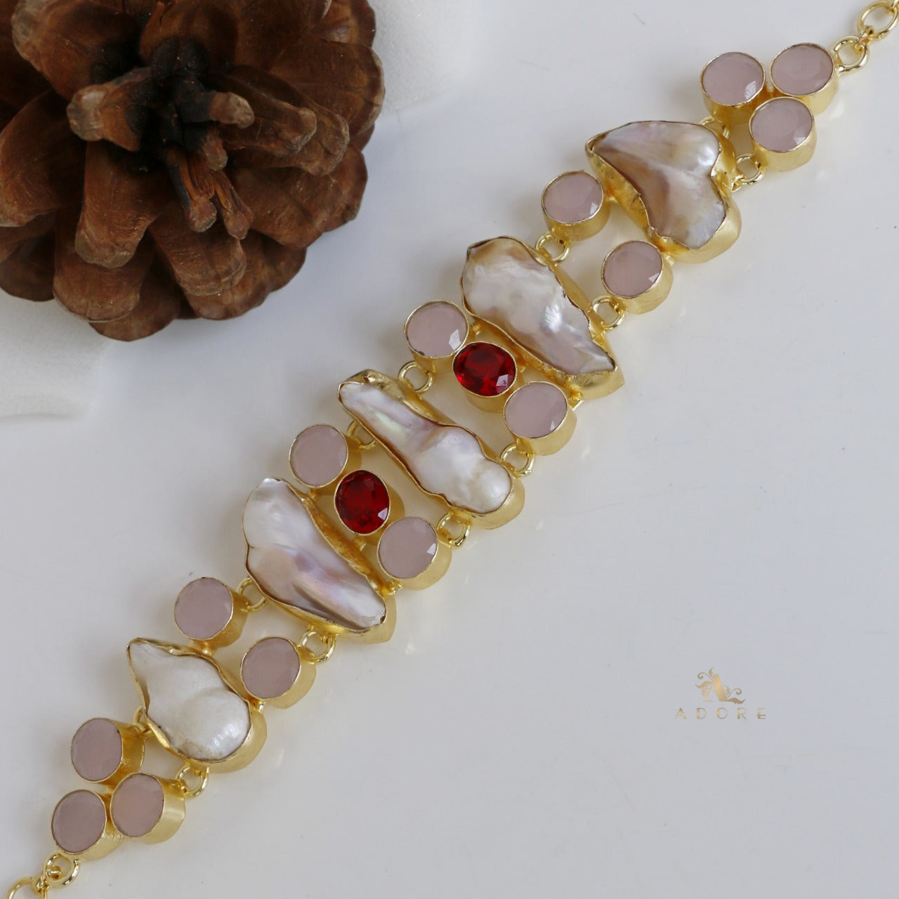Baroque Pearl Skydive Choker - Image 3