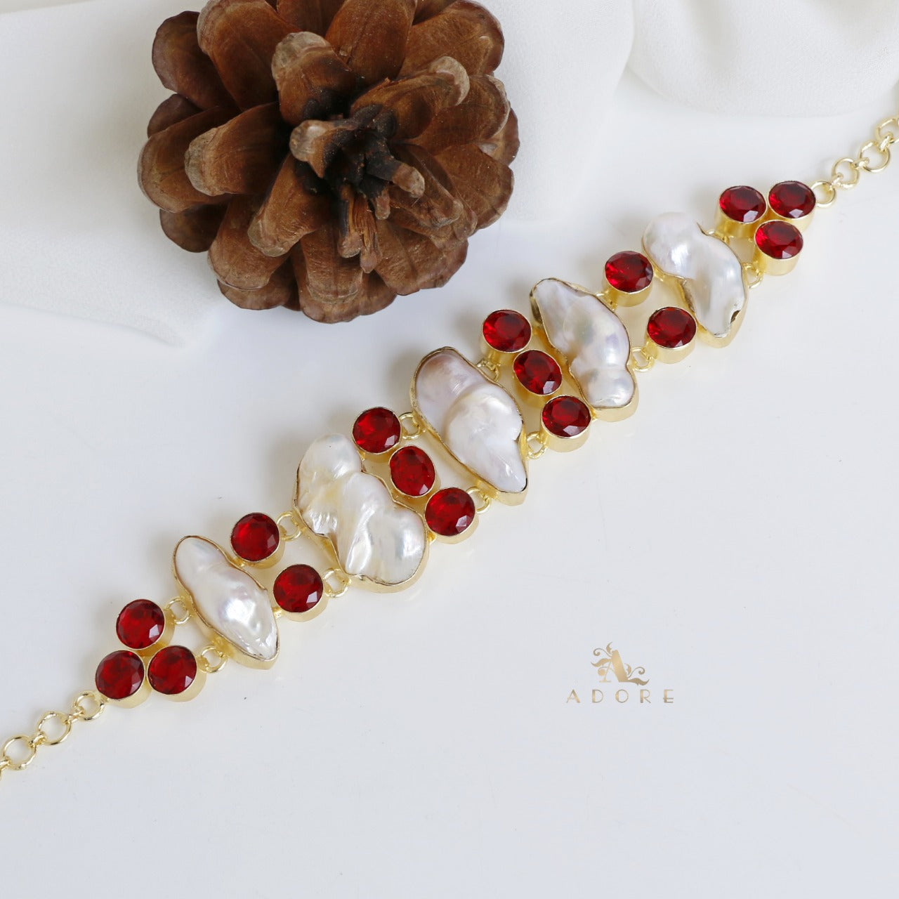 Baroque Pearl Skydive Choker