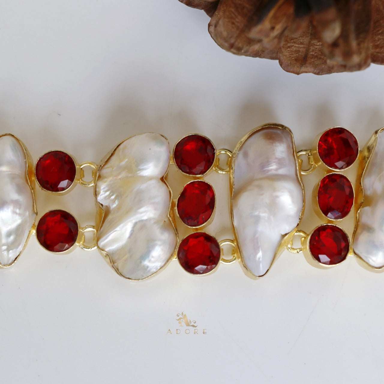 Baroque Pearl Skydive Choker - Image 8