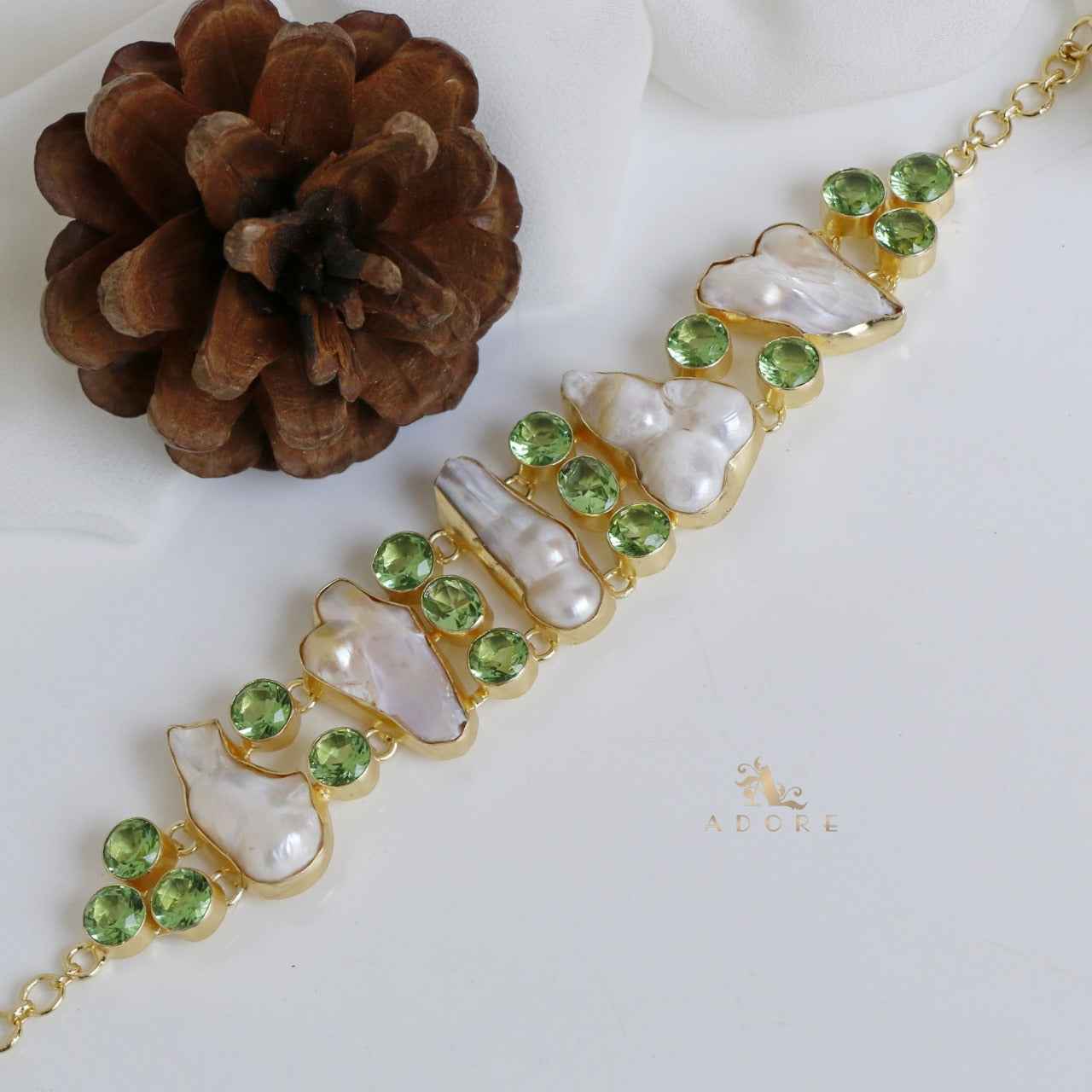 Baroque Pearl Skydive Choker - Image 4