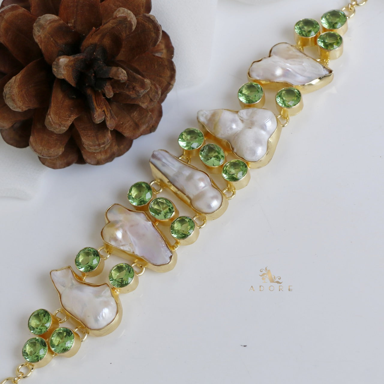 Baroque Pearl Skydive Choker - Image 6