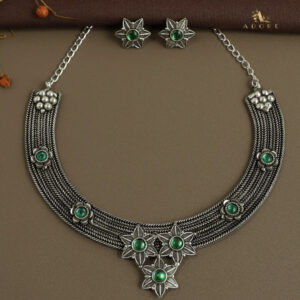Nakshathra Neckpiece With Earring